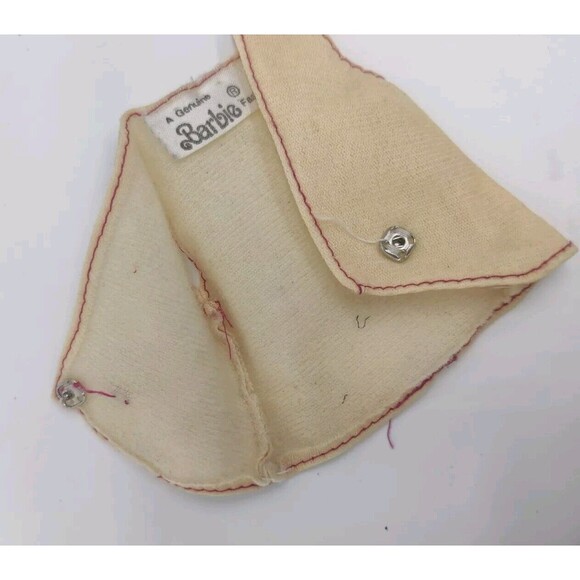 Vintage Barbie Vest Late 70s Or Early 80s Tag Mattel Genuine Fashion Buttons VTG - Picture 3 of 6